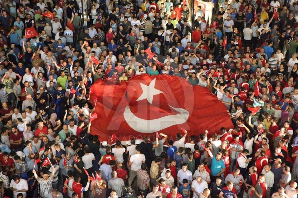 Turkey stand against military coup attempt