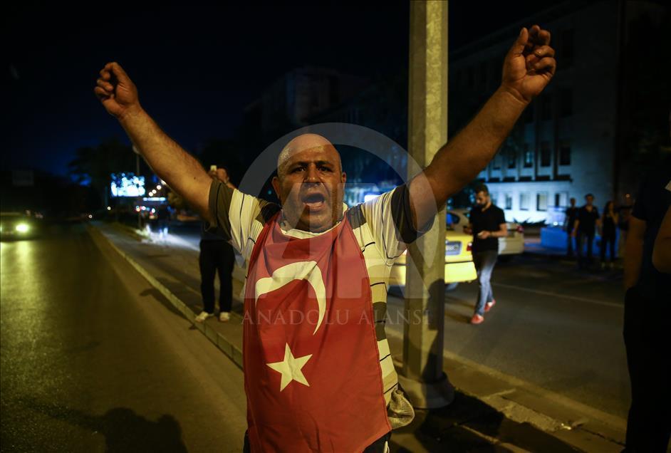 Turkey stand against military coup attempt