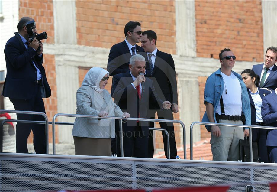 Başbakan Yıldırım, Kazan'da