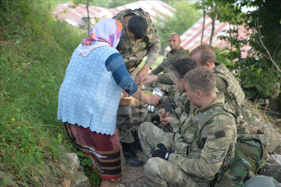 Ordu'da ki askerlere silahlı saldırı
