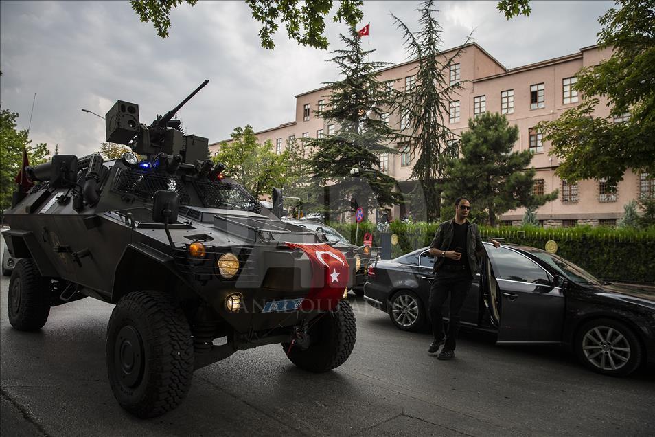 Cumhurbaşkanı Erdoğan, Genelkurmay karargahında