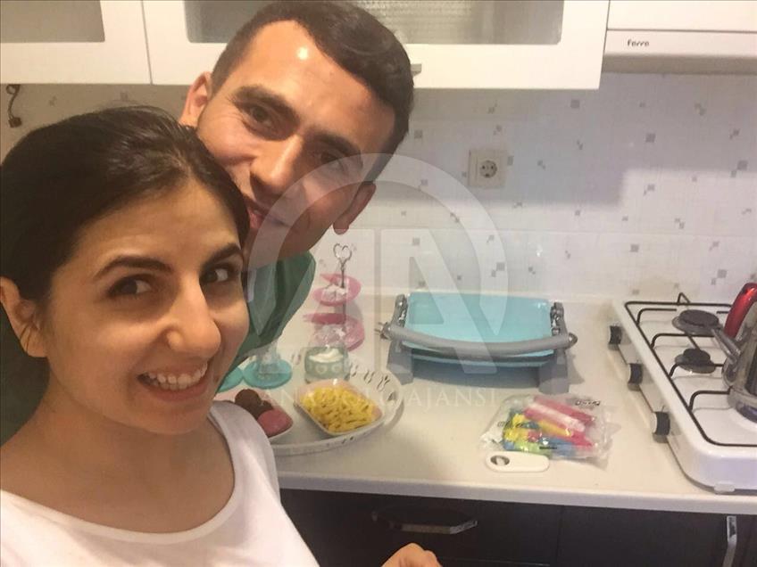 "Saç telimi, saatimi, elbise parçamı saklıyordu"
