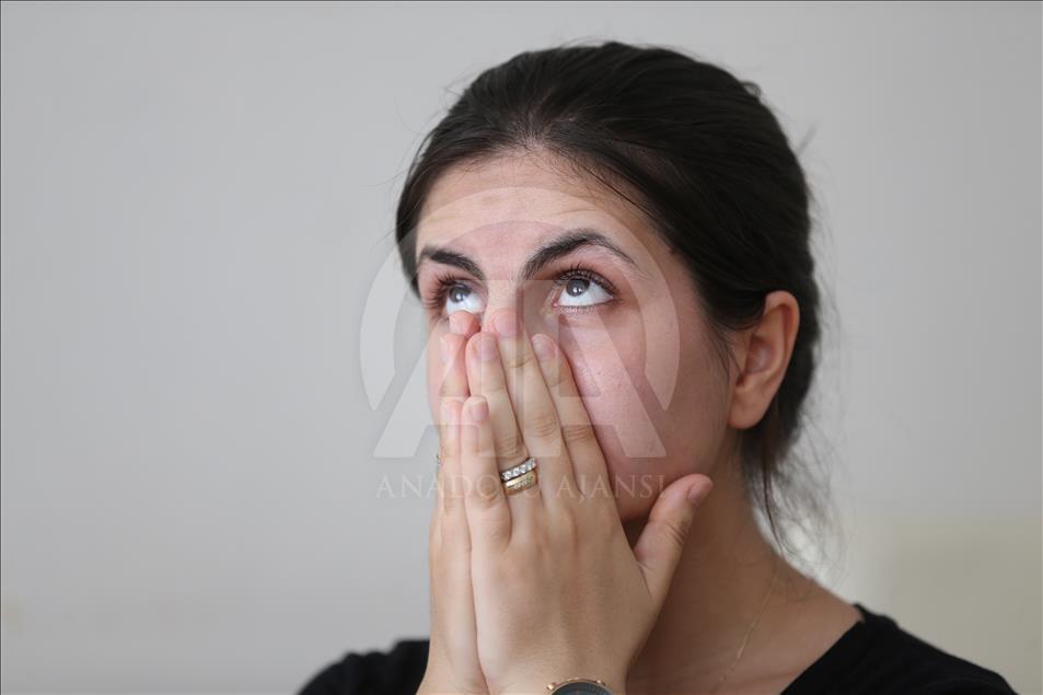 "Saç telimi, saatimi, elbise parçamı saklıyordu"