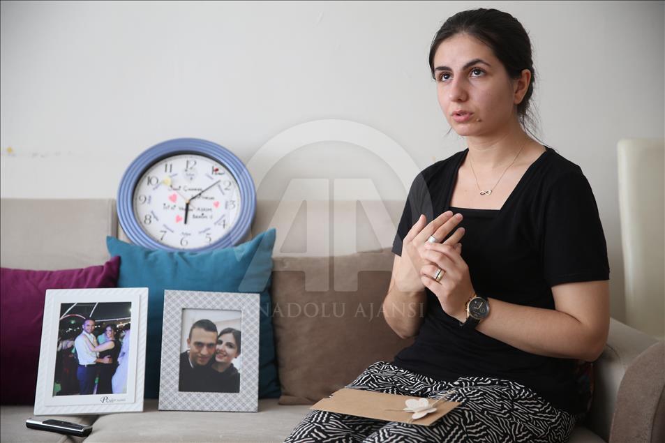 "Saç telimi, saatimi, elbise parçamı saklıyordu"