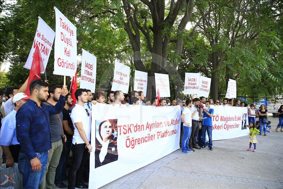FETÖ mağduru askeri öğrenciler "iadeiitibar" istedi