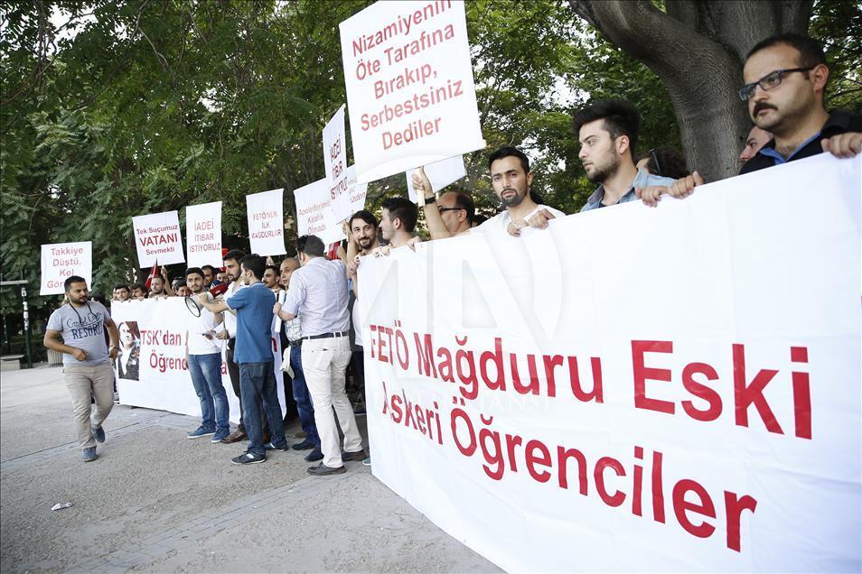FETÖ mağduru askeri öğrenciler "iadeiitibar" istedi