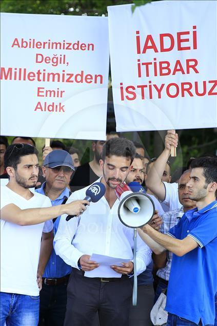FETÖ mağduru askeri öğrenciler "iadeiitibar" istedi