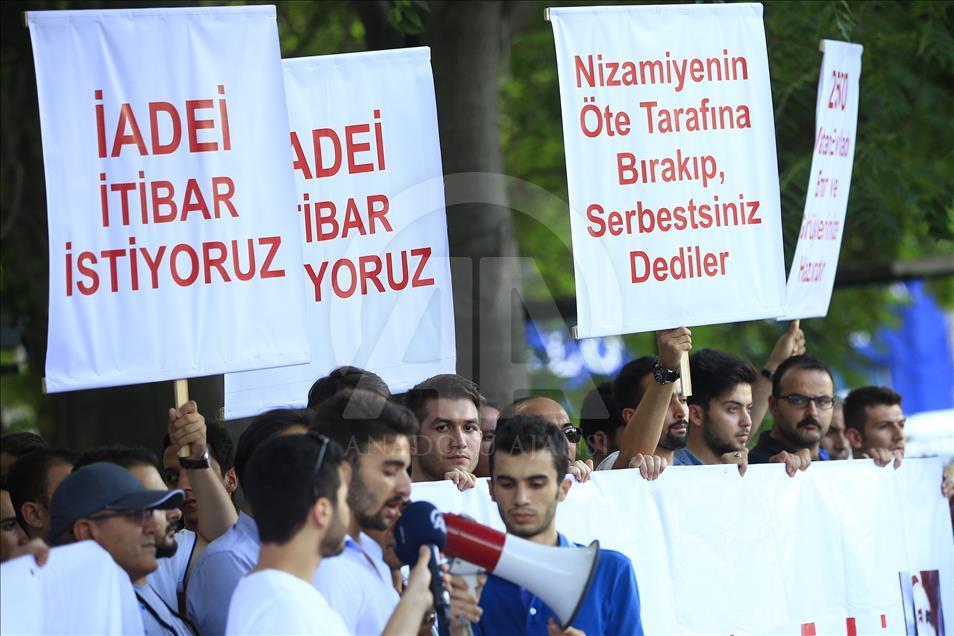 FETÖ mağduru askeri öğrenciler "iadeiitibar" istedi