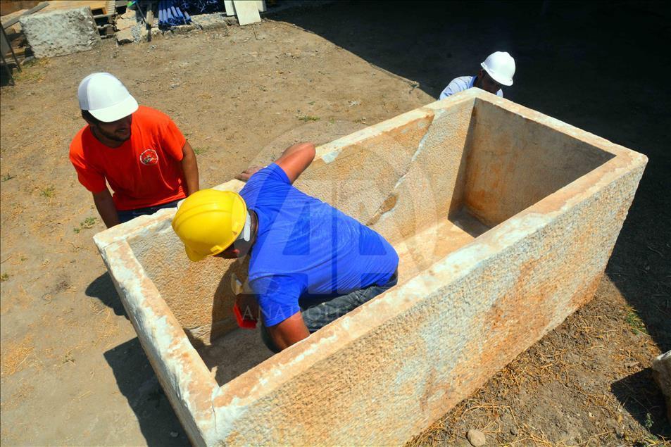 2 bin 400 yıllık lahit, turizme kazandırıldı