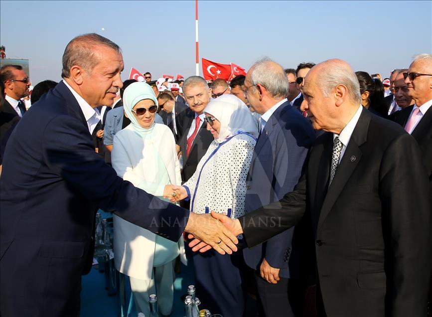 "Demokrasi ve Şehitler Mitingi”