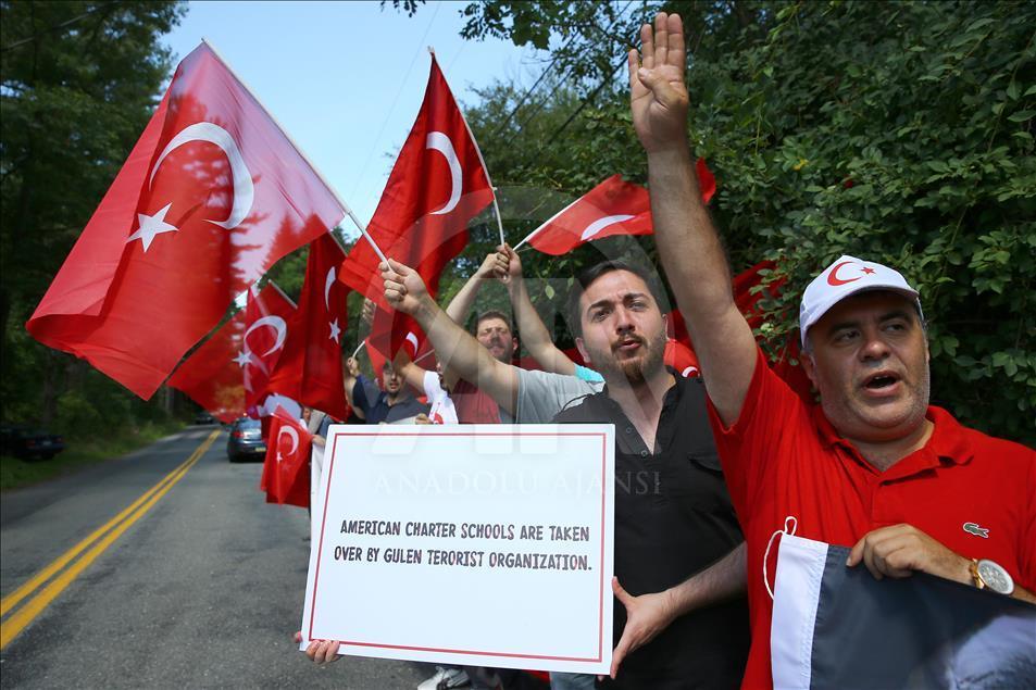 Democracy and Martyrs’ rally in USA