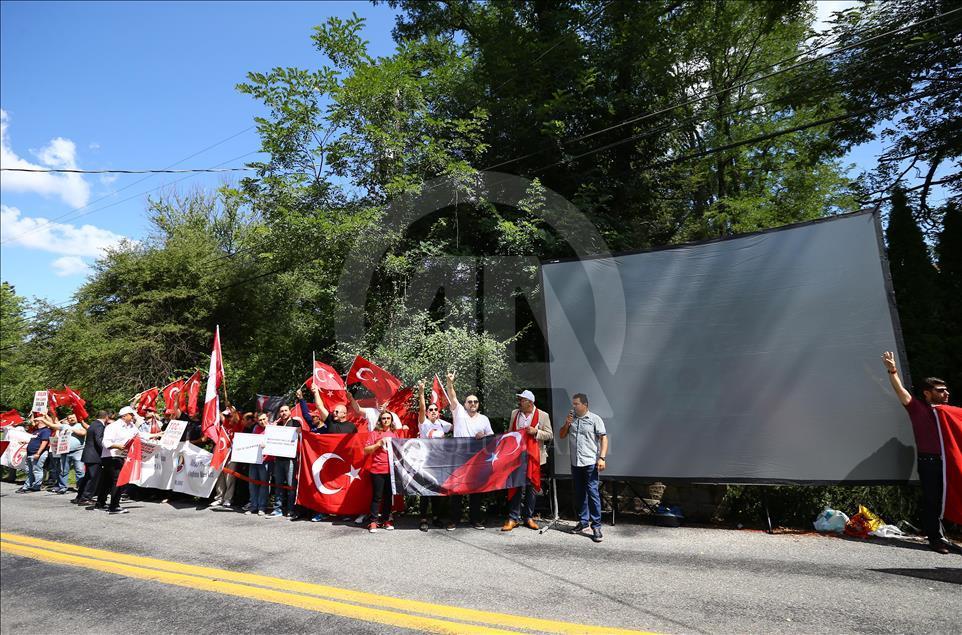 Democracy and Martyrs’ rally in USA
