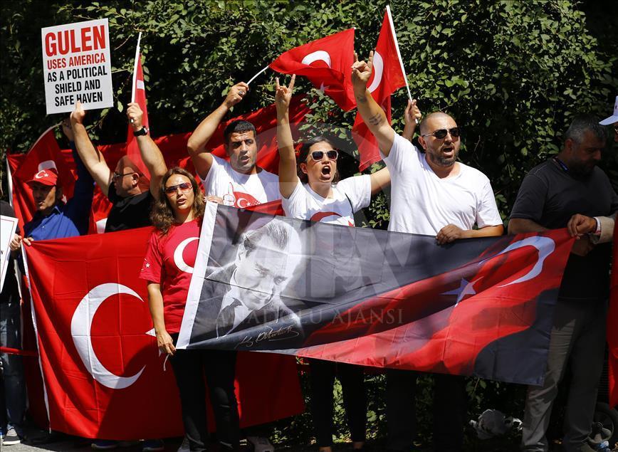 Democracy and Martyrs’ rally in USA