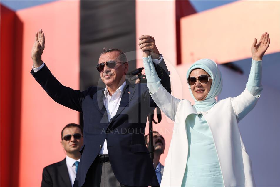 "Demokrasi ve Şehitler Mitingi”