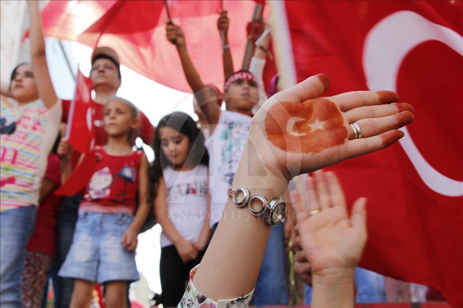 Demokrasi ve Şehitler Mitingi