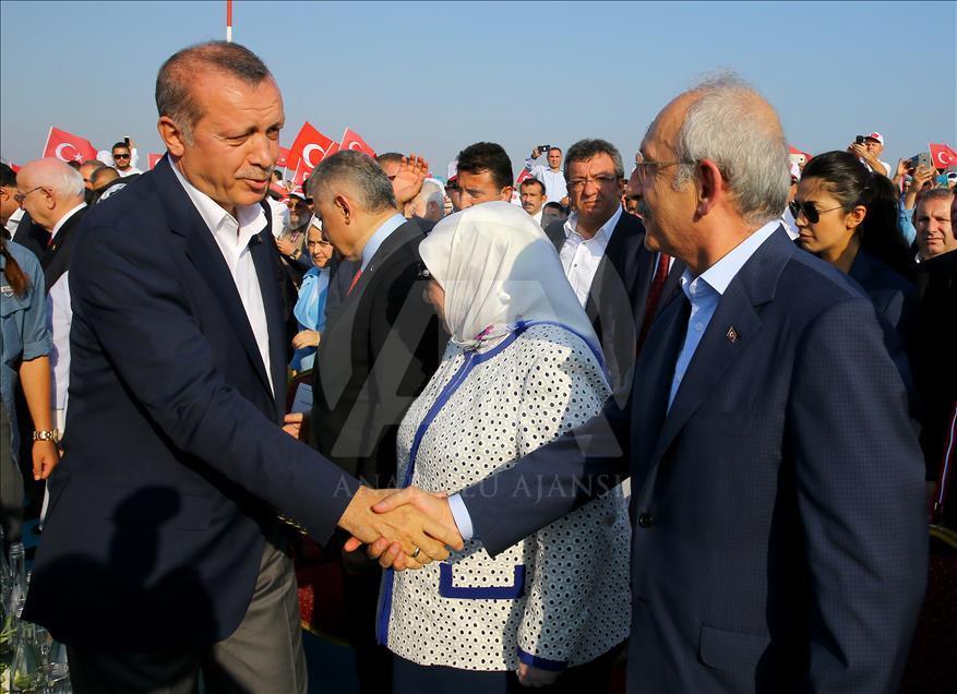 "Demokrasi ve Şehitler Mitingi”