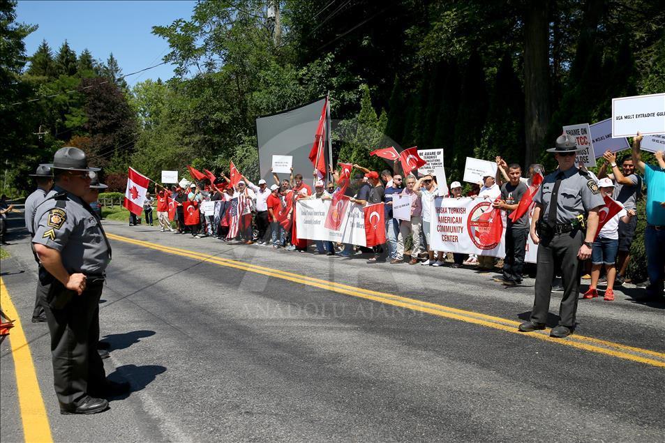Democracy and Martyrs’ rally in USA