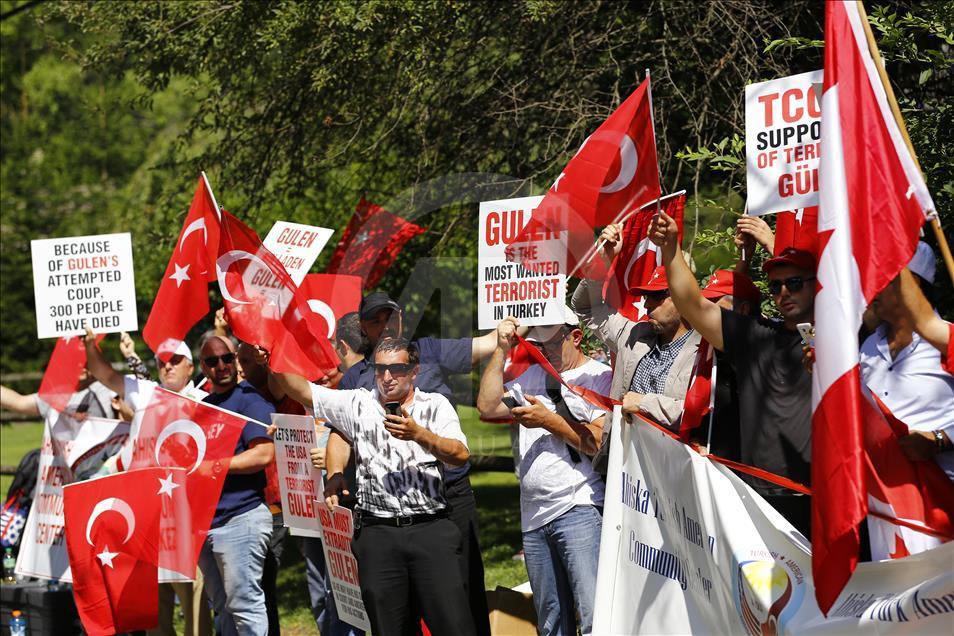 Democracy and Martyrs’ rally in USA