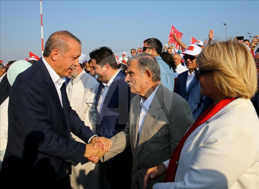 "Demokrasi ve Şehitler Mitingi”