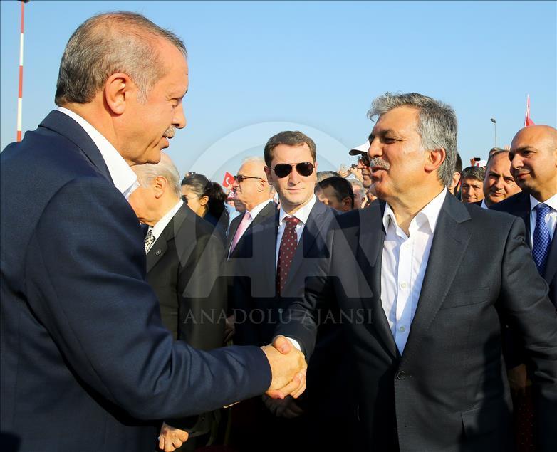 "Demokrasi ve Şehitler Mitingi”