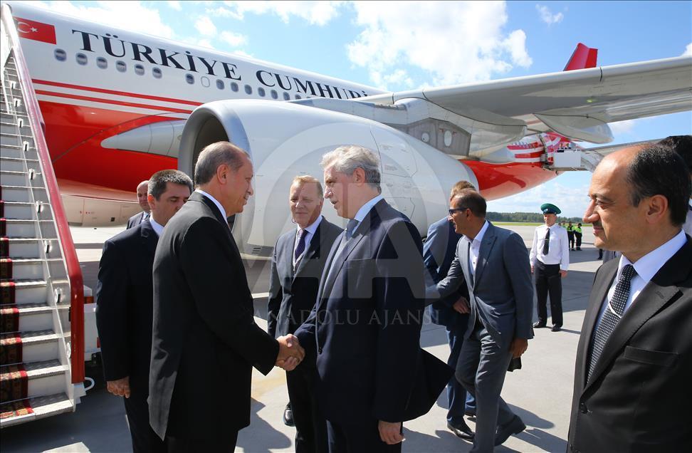 Turkish President Erdogan in Russia