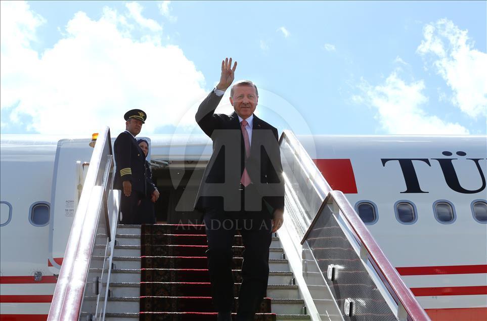 Turkish President Erdogan in Russia