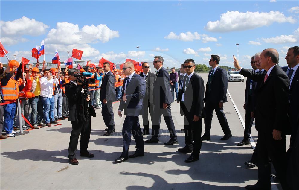 Turkish President Erdogan in Russia