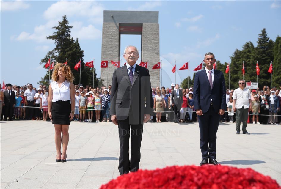 CHP Genel Başkanı Kemal Kılıçdaroğlu, Çanakkale'de