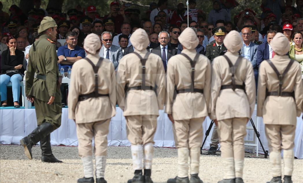 CHP Genel Başkanı Kemal Kılıçdaroğlu, Çanakkale'de