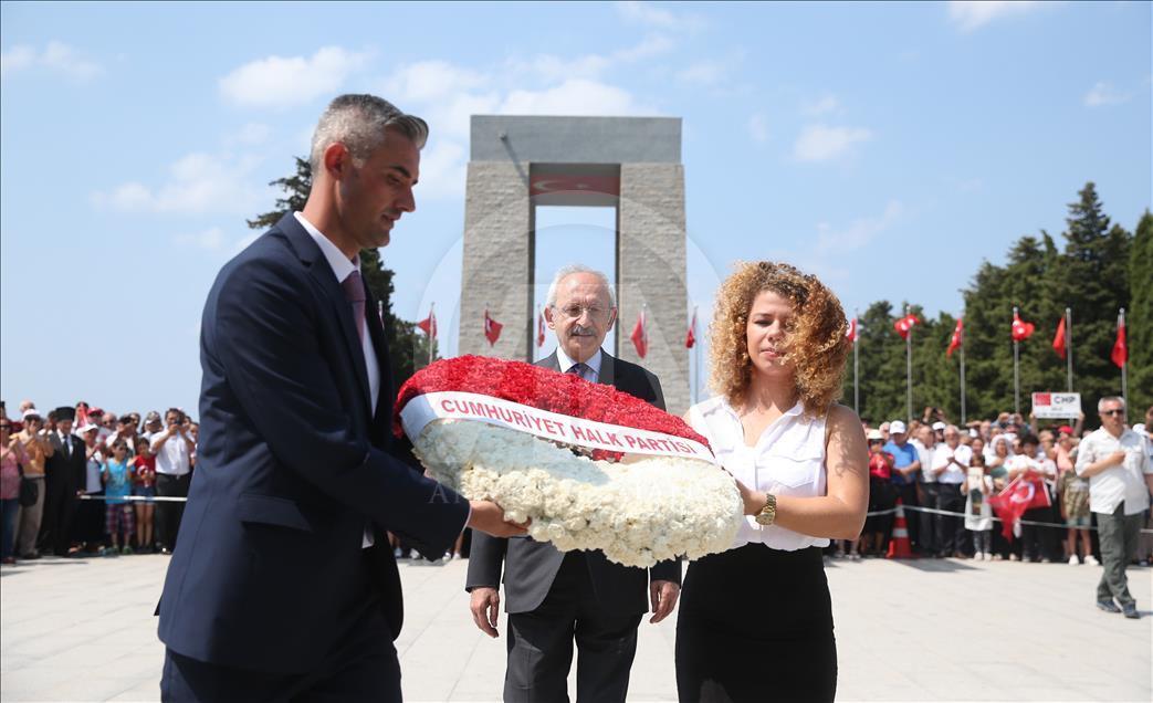 CHP Genel Başkanı Kemal Kılıçdaroğlu, Çanakkale'de