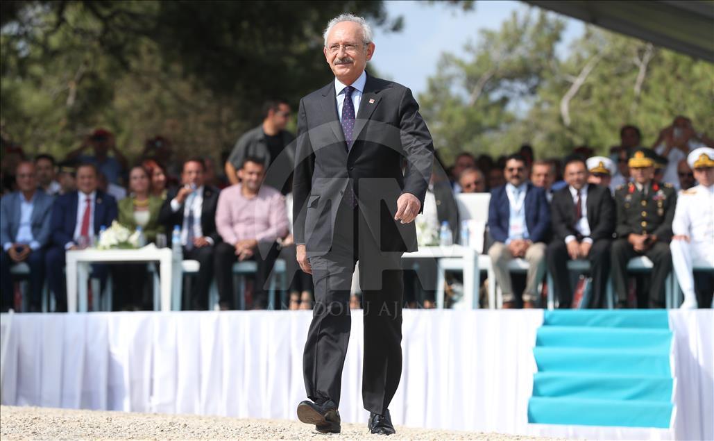 CHP Genel Başkanı Kemal Kılıçdaroğlu, Çanakkale'de