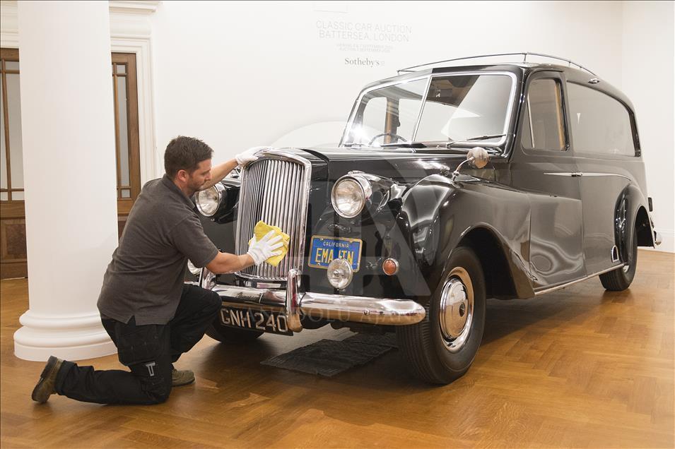 LONDON, UNITED KINGDOM - AUGUST 12: RM Sotheby's Annual Car Auction Preview