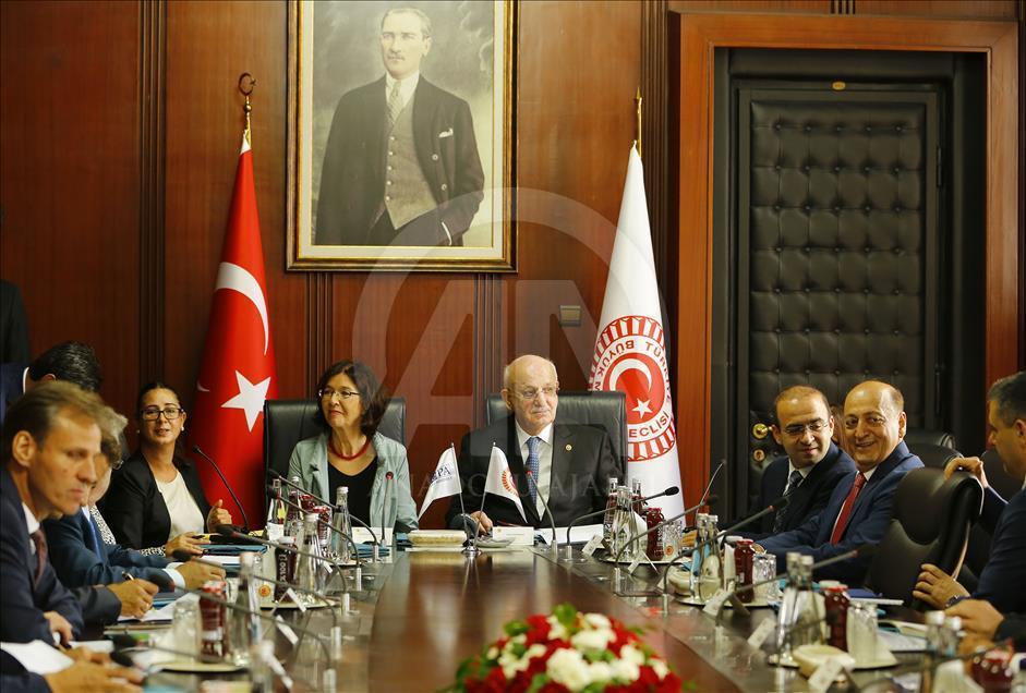 President of OSCE Christine Muttonen in Ankara