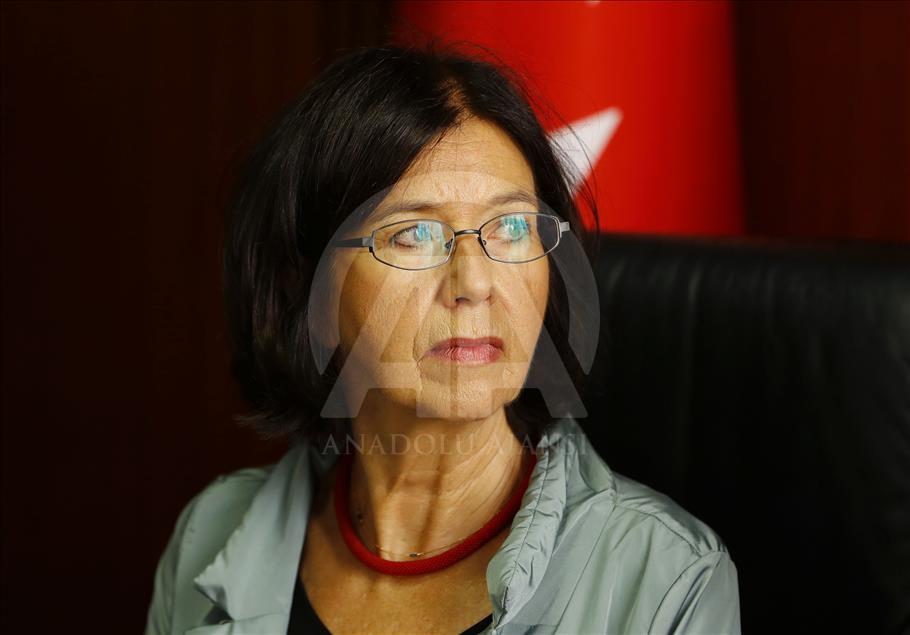 President of OSCE Christine Muttonen in Ankara