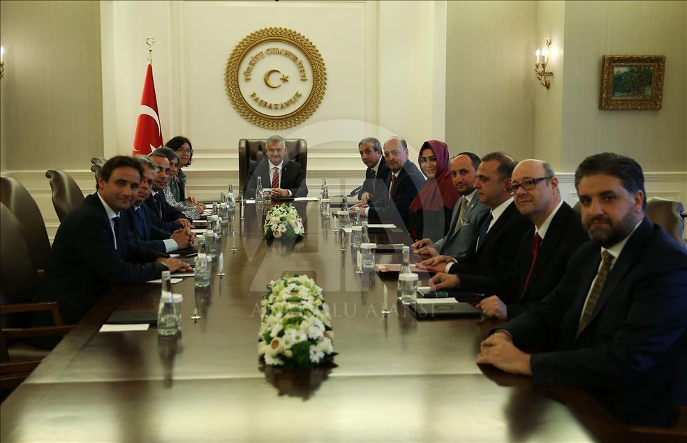 Turkish PM Binali Yildirim - Christine Muttonen