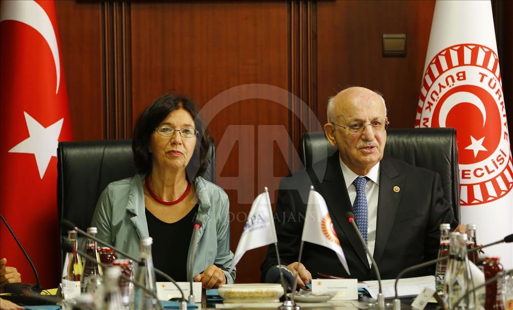 President of OSCE Christine Muttonen in Ankara