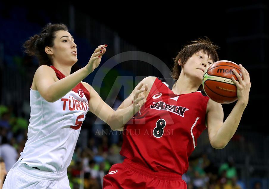 Turkey vs Japan: Rio 2016 Olympic Games women's