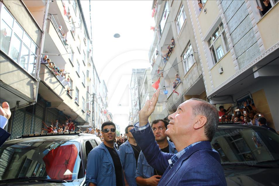 Cumhurbaşkanı Erdoğan İstanbul'da
