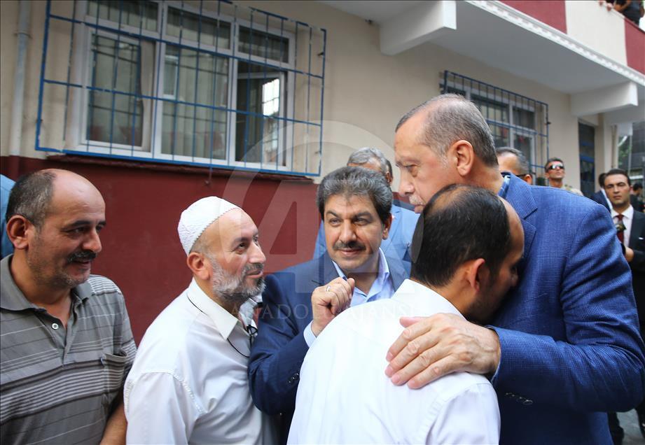 Cumhurbaşkanı Erdoğan İstanbul'da
