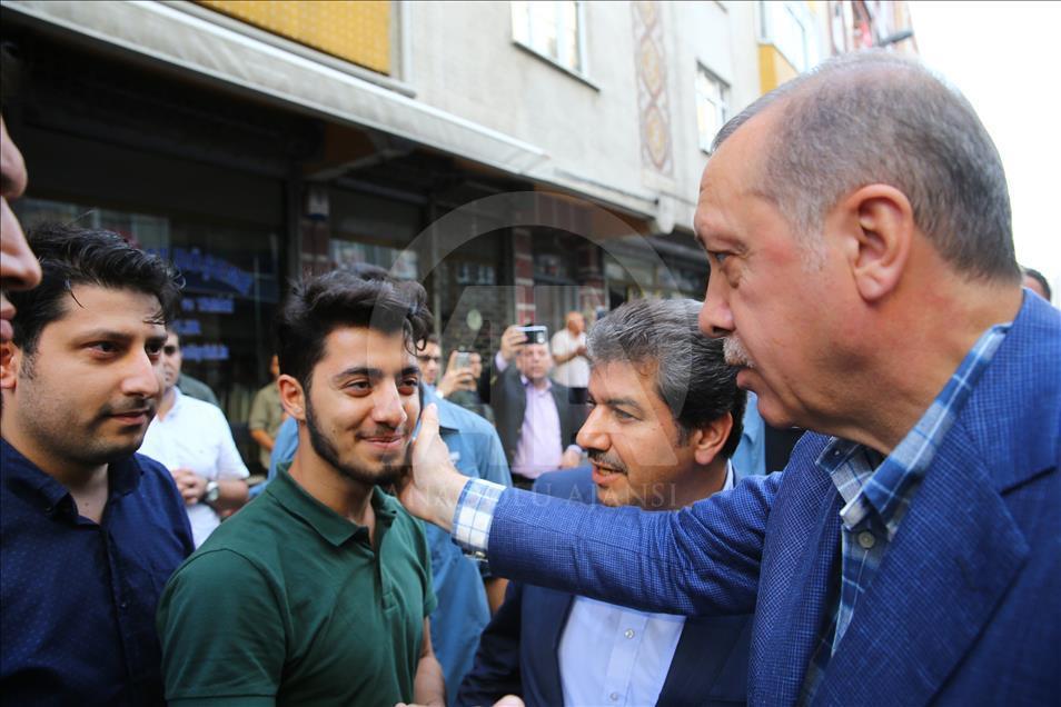 Cumhurbaşkanı Erdoğan İstanbul'da
