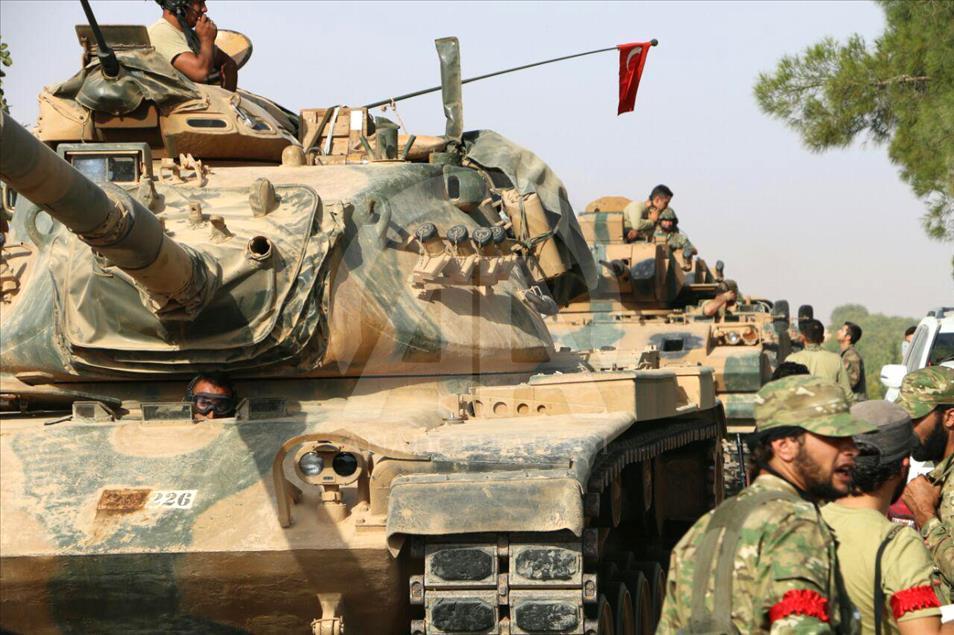 TSK'dan DAEŞ'e "Fırat Kalkanı" operasyonu