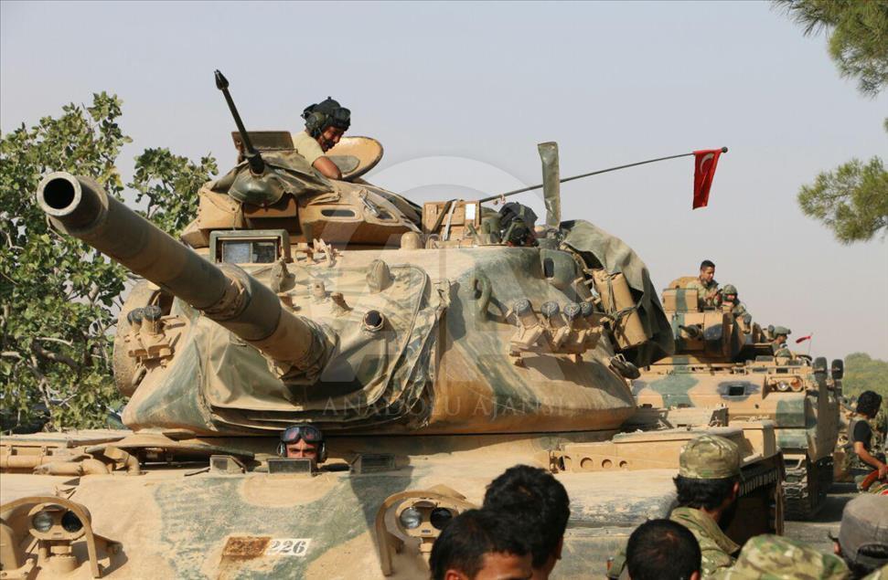 TSK'dan DAEŞ'e "Fırat Kalkanı" operasyonu