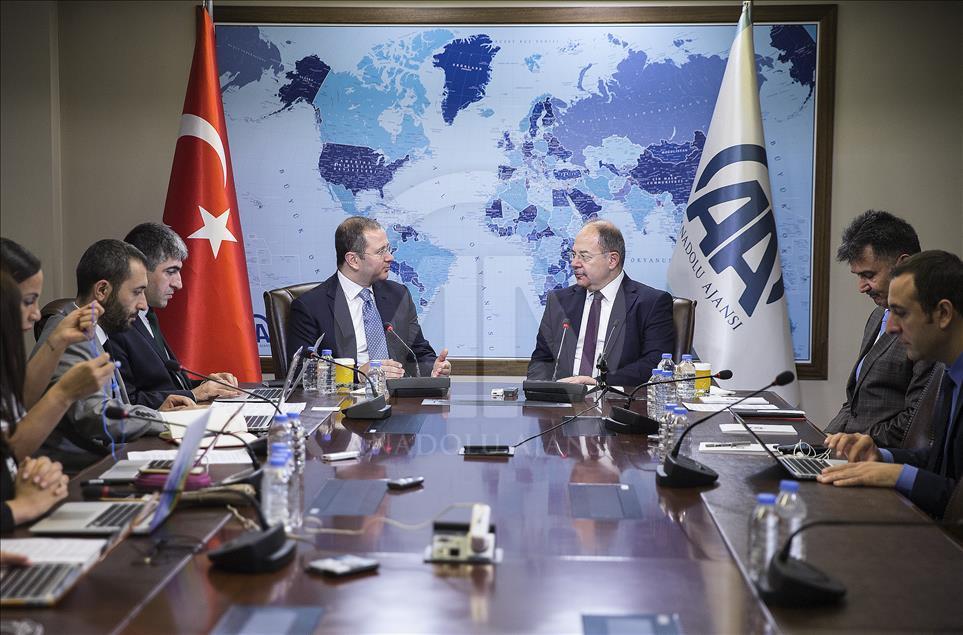 Sağlık Bakanı Akdağ, AA Editör Masası'nın konuğu oldu 