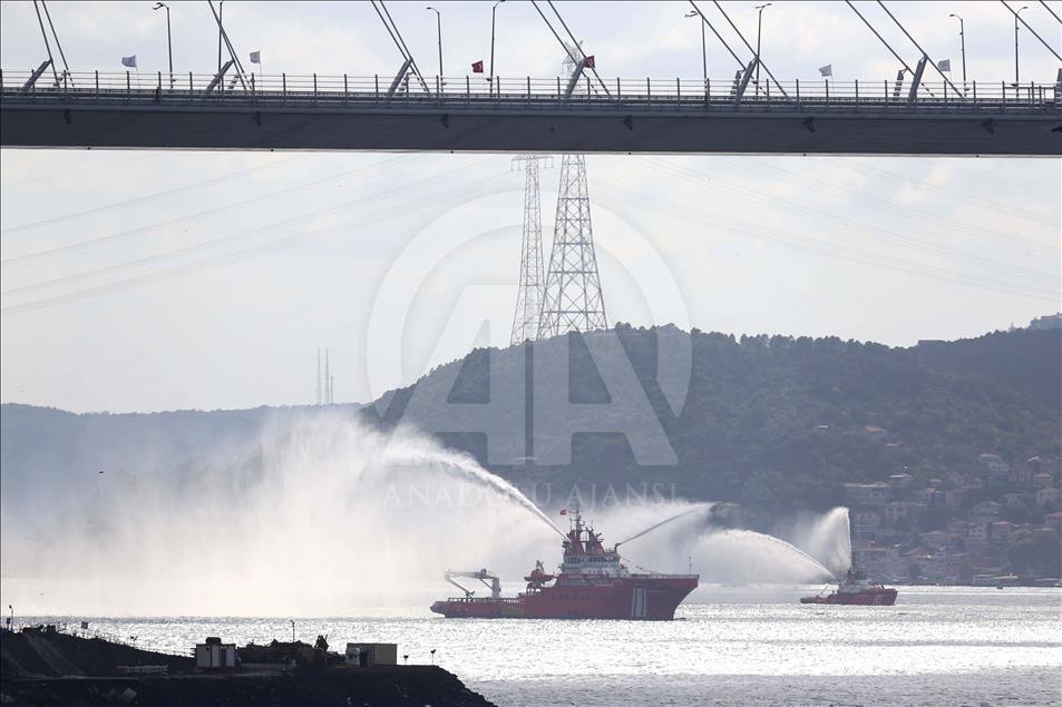 Открывается третий подвесной мост через Босфор