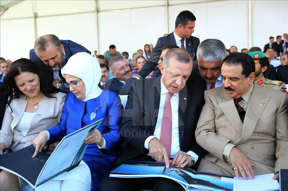 Opening ceremony of Istanbul’s third bridge Yavuz Sultan Selim