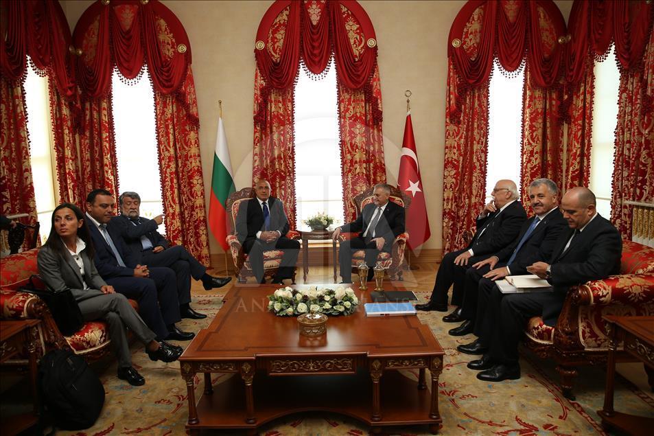 Turkish PM Yildirim - Bulgarian PM Borisov