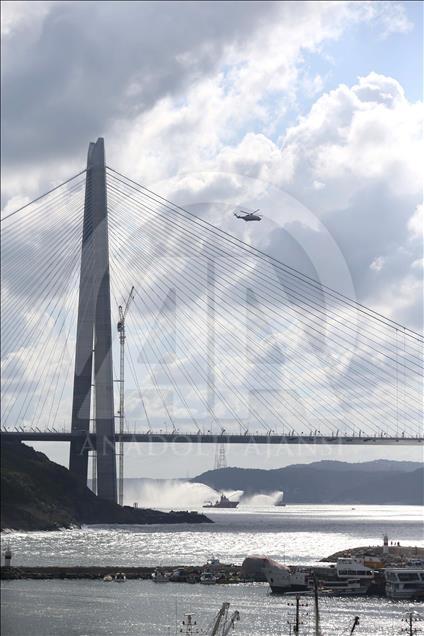 Открывается третий подвесной мост через Босфор