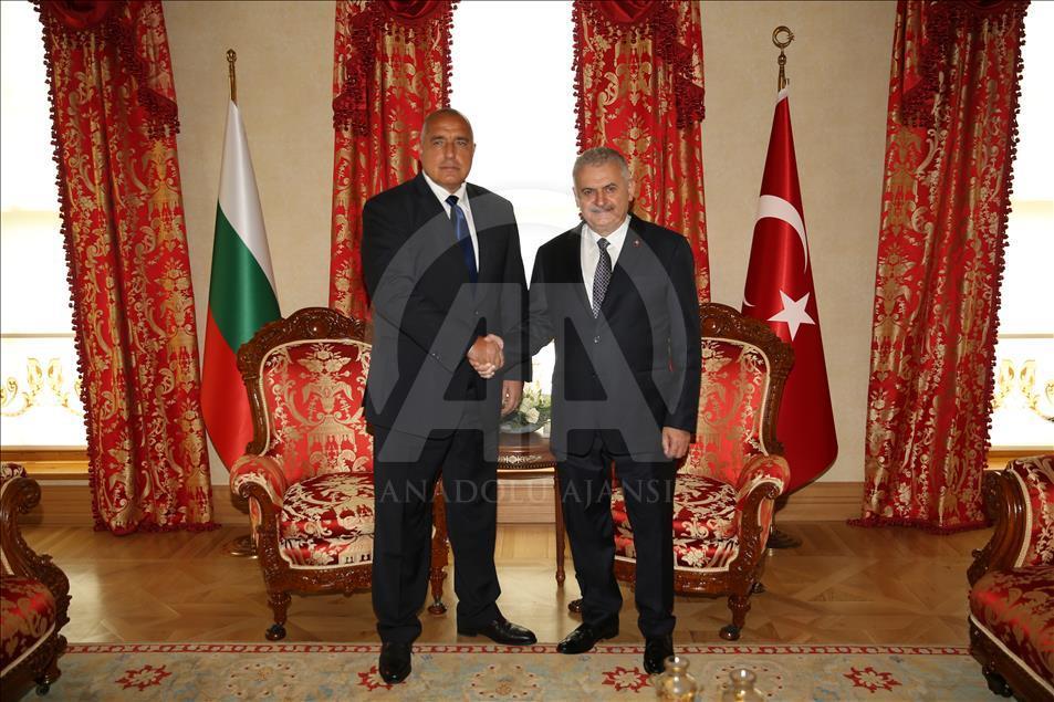 Turkish PM Yildirim - Bulgarian PM Borisov