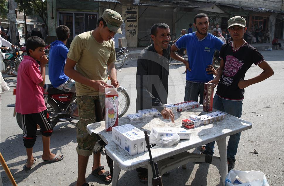 Daily life in Jarablus after its freed from Daesh