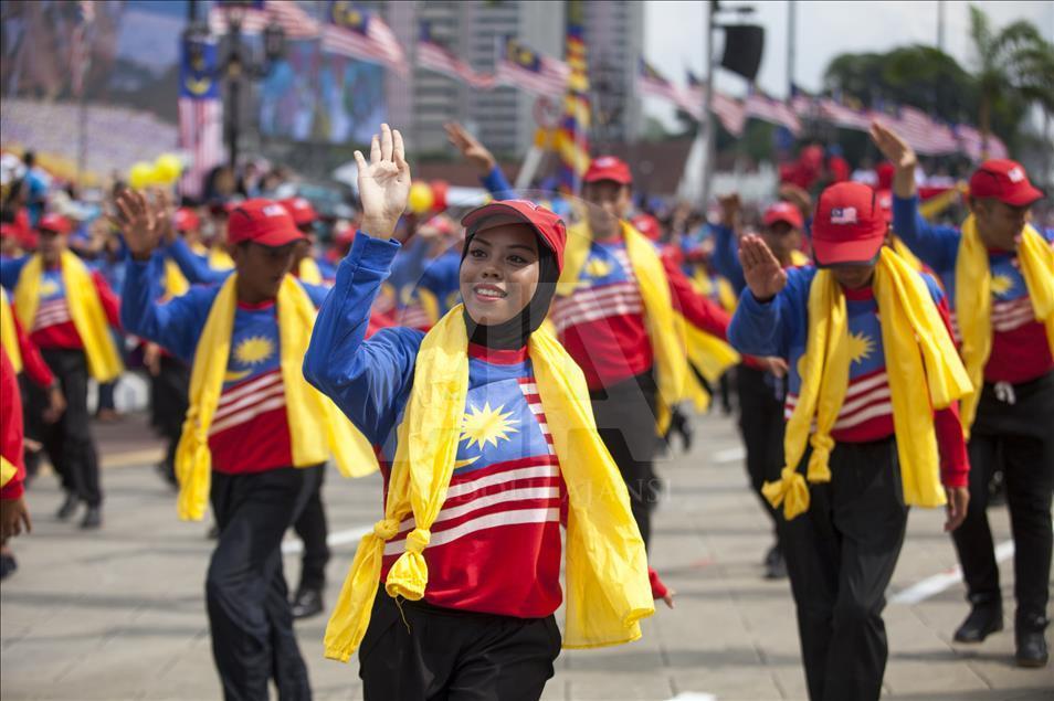 Malaysia National Day parade in Kuala Lumpur